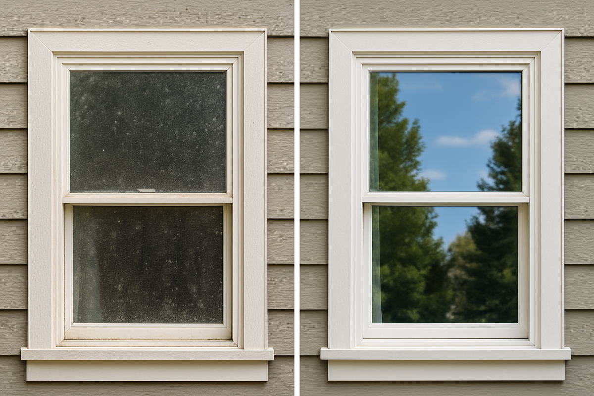 Window cleaning Vancouver WA residential window washing Portland OR